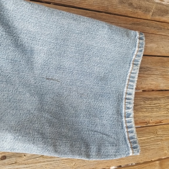 VIntage 90s Y2K Levi's 550 Size 32X32 Relaxed Bootcut 10M JEANS - Picture 8 of 14